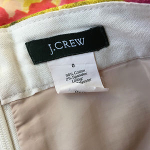 J. Crew Skirts - J Crew 0 XS Pink Mustard yellow Pencil Skirt J. Crew Skirts - J Crew 0 XS Pink Mustard yellow Pencil Skirt